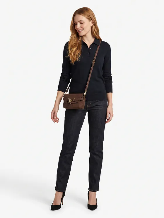 Lauren Ralph Lauren Blaike Mini bag crossbodytaske Læder 18 cm