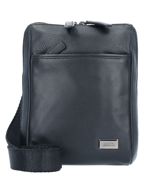 Bric's Torino skuldertaske i læder 16 cm