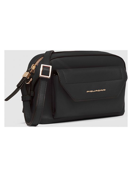 Piquadro Circle Skuldertaske Læder 23 cm