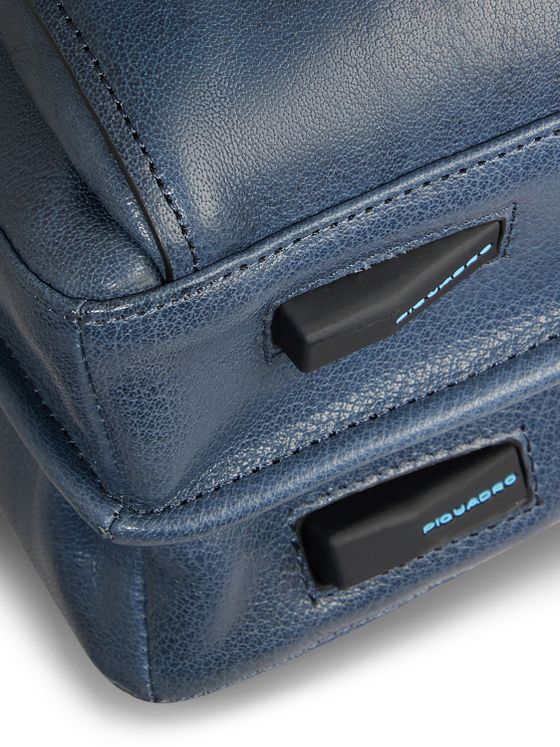 Piquadro Solm Dokumenttaske Læder 42 cm Laptoprum