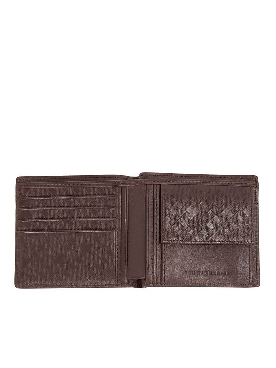 Tommy Hilfiger TH Monogram Pung Læder 11.5 cm Tommy Hilfiger TH Monogram Pung Læder 11.5 cm