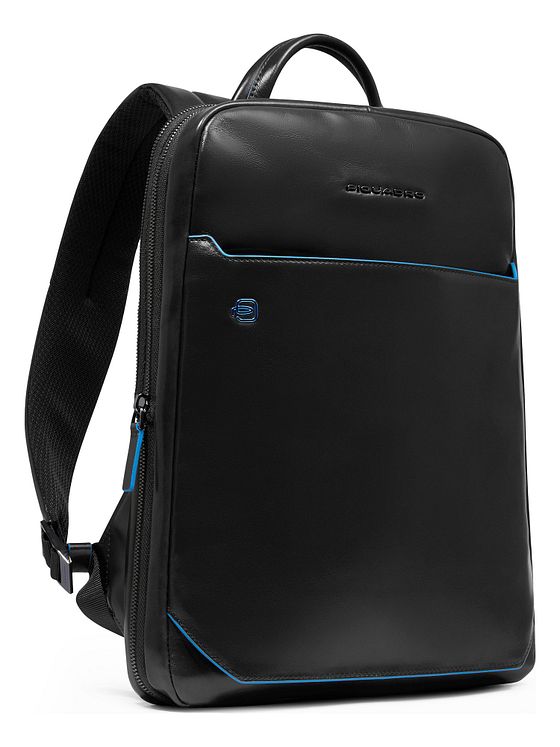 Piquadro Blue Square Daypack RFID-beskyttelse Læder 37 cm Laptoprum Piquadro Blue Square Daypack RFID-beskyttelse Læder 37 cm Laptoprum