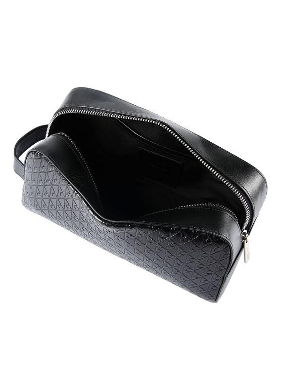 Calvin Klein CK AOP Kultur-taske Læder 27 cm Calvin Klein CK AOP Kultur-taske Læder 27 cm