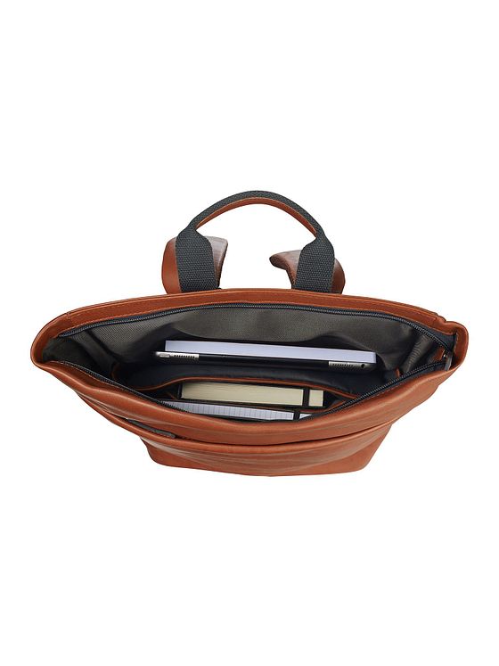 Leonhard Heyden Hamburg rygsæk læder 46 cm rum til bærbar computer Leonhard Heyden Hamburg rygsæk læder 46 cm rum til bærbar computer