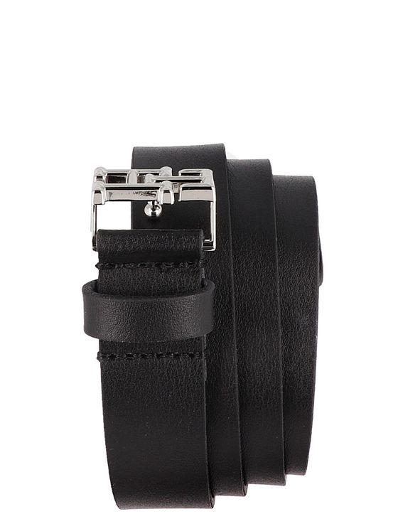 Tommy Hilfiger TH Logo Bælte Læder Tommy Hilfiger TH Logo Bælte Læder