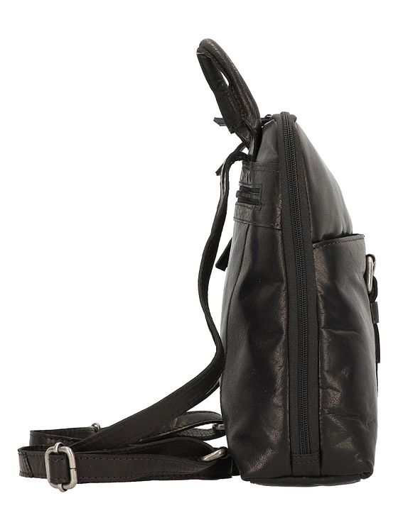 Spikes & Sparrow City-rygsæk i læder 27 cm