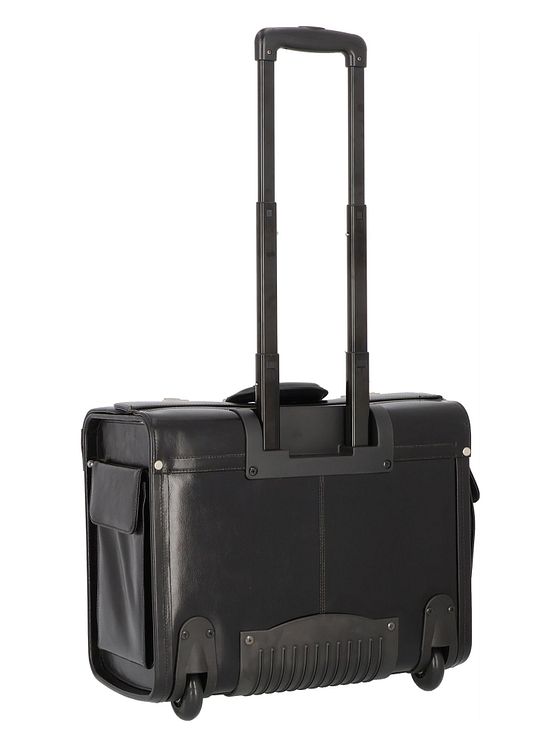 Dermata 2 hjul Pilot-trolley Læder 39 cm Laptoprum Dermata 2 hjul Pilot-trolley Læder 39 cm Laptoprum