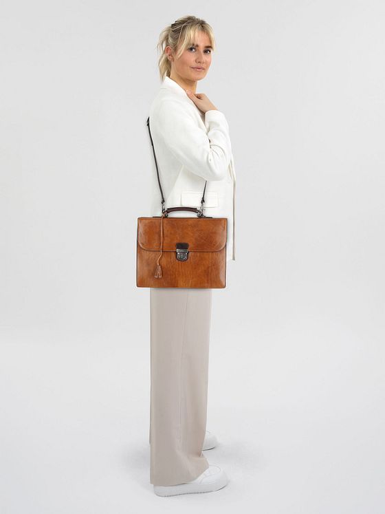 Castelijn & Beerens Rien dokumentmappe RFID-læder 39,5 cm rum til bærbar computer Castelijn & Beerens Rien dokumentmappe RFID-læder 39,5 cm rum til bærbar computer