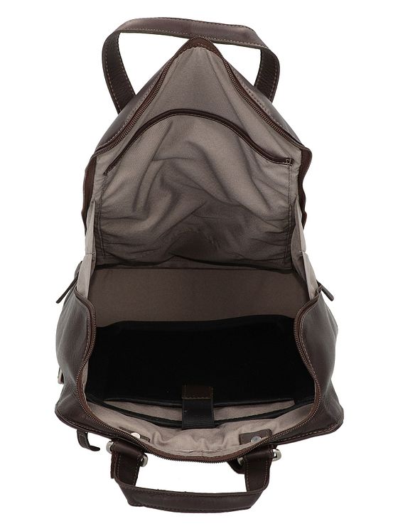 Harold's Campo rygsæk læder 45 cm rum til bærbar computer