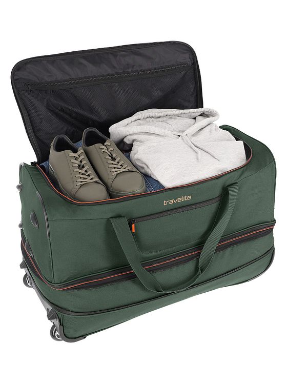 Travelite Basics 2 hjul Rejsetaske 70 cm med strækfold Travelite Basics 2 hjul Rejsetaske 70 cm med strækfold