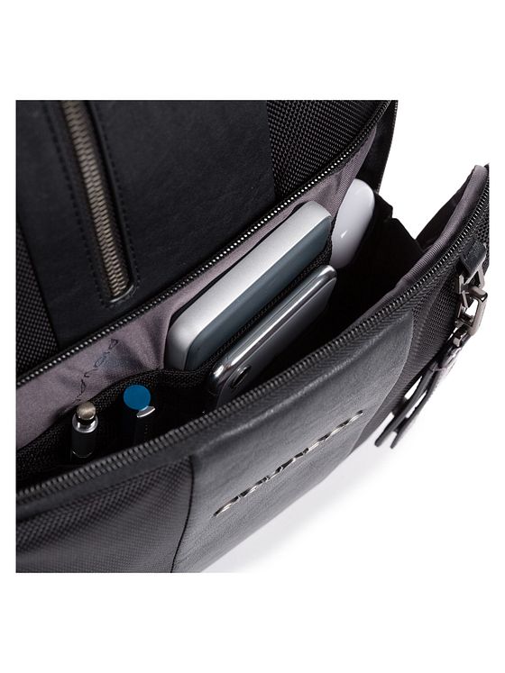 Piquadro Kort rygsæk RFID 42 cm rum til bærbar computer