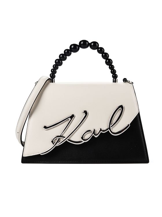 Karl Lagerfeld Signature 2.0 Håndtaske Læder 25 cm Karl Lagerfeld Signature 2.0 Håndtaske Læder 25 cm