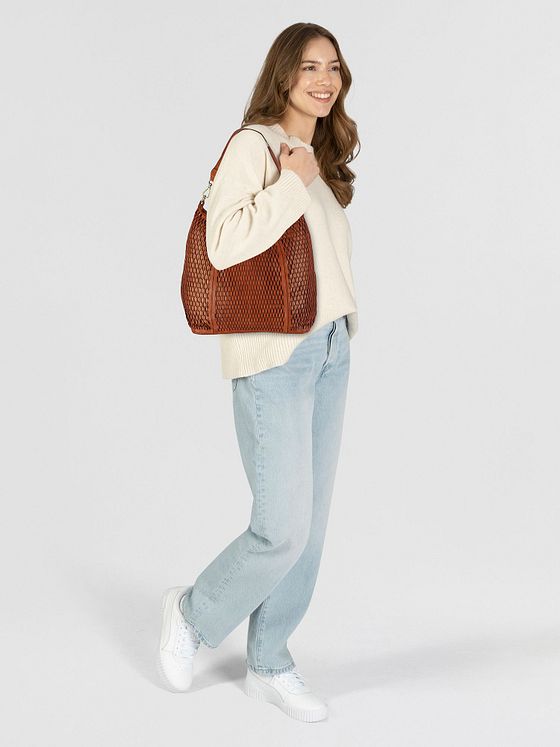 Campomaggi Mangrovia Skuldertaske Læder 35 cm