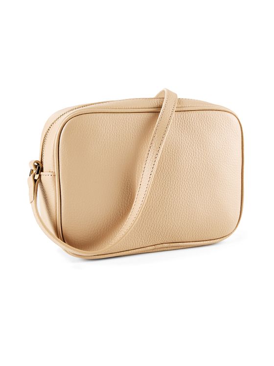 Patrizia Pepe Taška přes rameno Fly kožená 24 cm