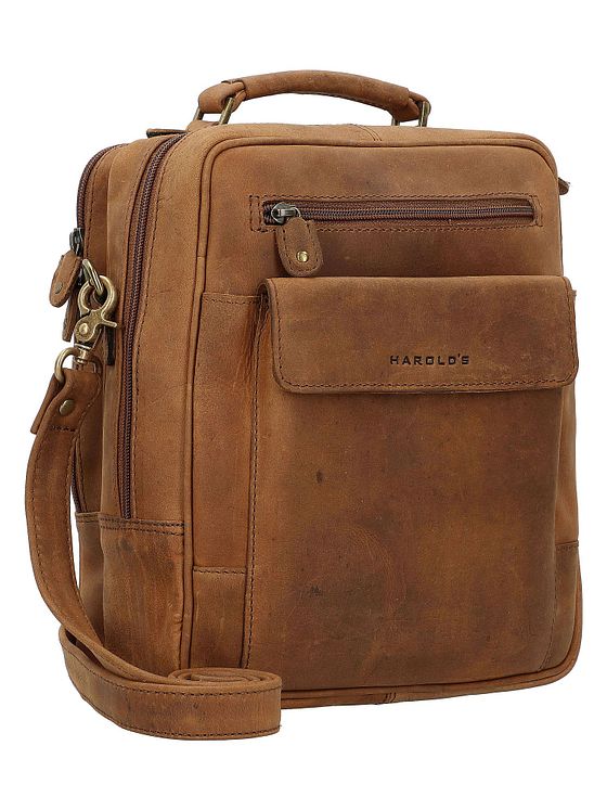 Harold's Starožitná kožená taška přes rameno 24 cm