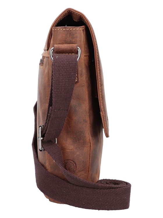 Greenburry Vintage Original skuldertaske i læder 32 cm