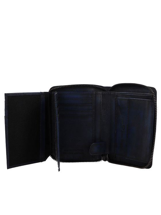 Greenburry Destressed Pung RFID-beskyttelse Læder 13 cm