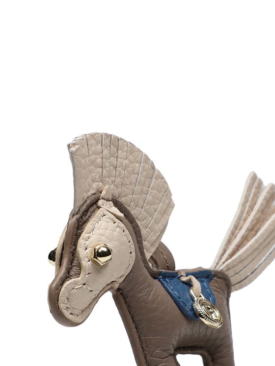 AIGNER Modetaske-tag i læder 11 cm