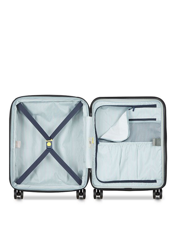 Delsey Paris Longitude 4 kolečka Kabinkový kufr 55 cm s roztažitelným záhybem