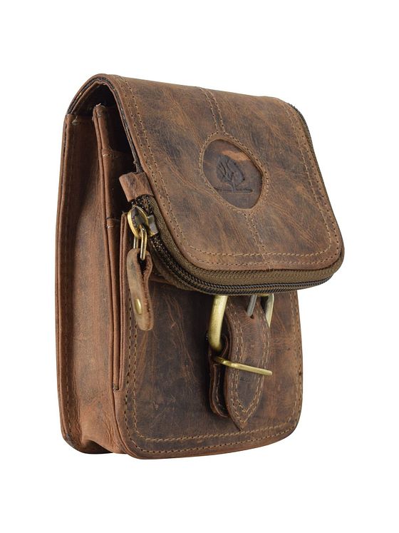 Greenburry Vintage bæltetaske i læder 14,5 cm Greenburry Vintage bæltetaske i læder 14,5 cm