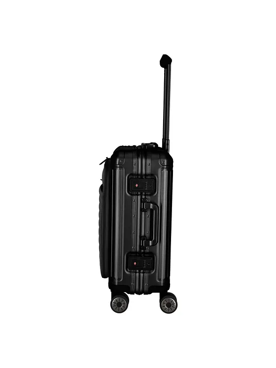 Travelite Maleta de cabina Next de 4 ruedas, de aluminio, 55 cm, con compartimento para portátil Travelite Maleta de cabina Next de 4 ruedas, de aluminio, 55 cm, con compartimento para portátil