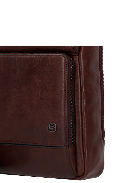 Piquadro Philip Skuldertaske Læder 27 cm