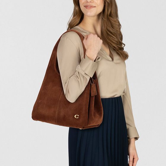 COACH Lana Skuldertaske Læder 34 cm