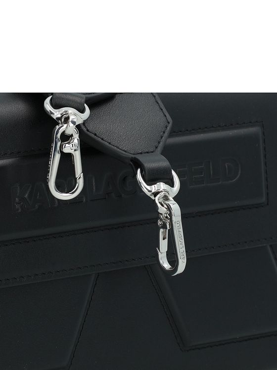 Karl Lagerfeld Ikon Skuldertaske Læder 25 cm