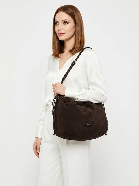 Gianni Chiarini Morgana Bolsa de hombro Piel natural 46 cm Gianni Chiarini Morgana Bolsa de hombro Piel natural 46 cm