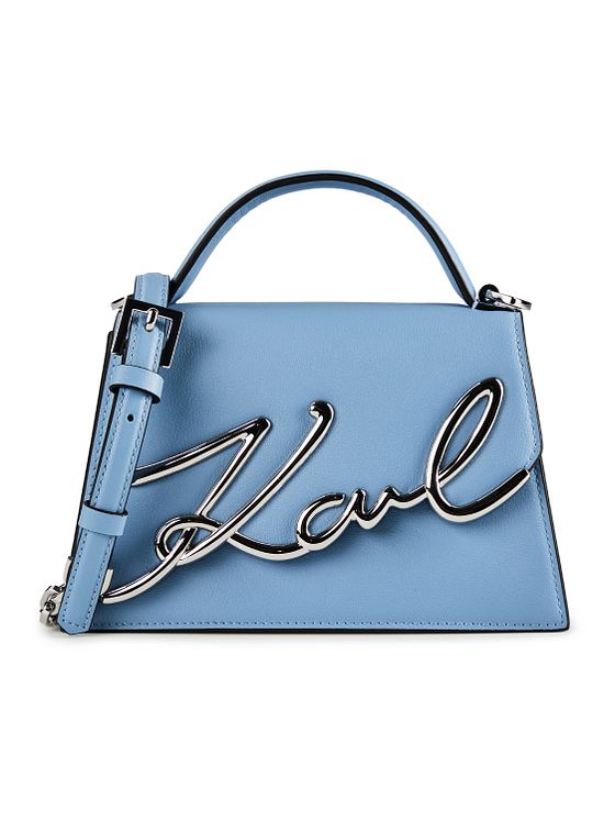 Karl Lagerfeld Signature 2.0 Håndtaske Læder 21.5 cm