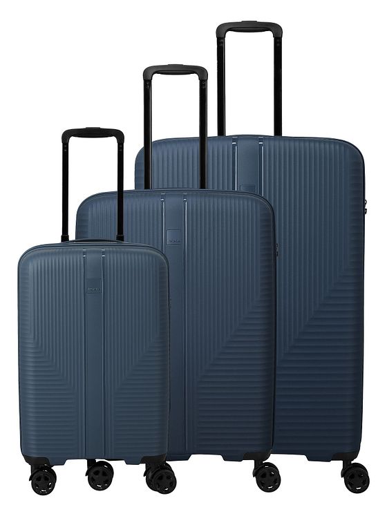 Travelite Air Stripe 4 hjul Kuffert 3-delt med strækfold