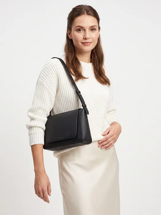 Boss Ameline Skuldertaske Læder 31 cm Boss Ameline Skuldertaske Læder 31 cm