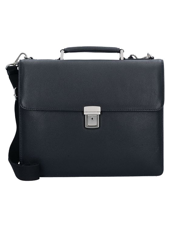 Leonhard Heyden Berlin dokumentmappe læder 38 cm rum til bærbar computer Leonhard Heyden Berlin dokumentmappe læder 38 cm rum til bærbar computer