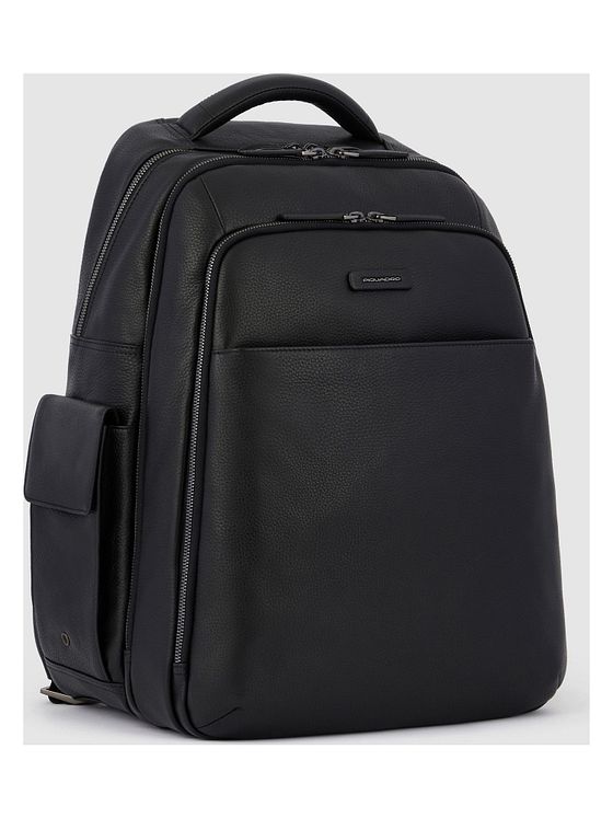 Piquadro Modus Batoh Kůže 42 cm Kapsa na notebook