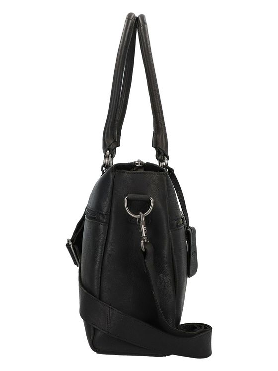 Burkely Antique Avery skuldertaske læder 37 cm rum til bærbar computer