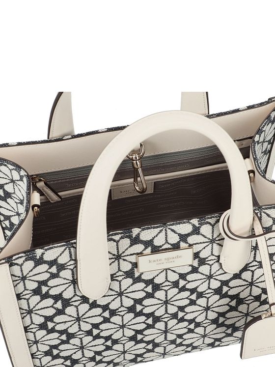 Kate Spade New York Spade Flower Jacquard Håndtaske 26 cm