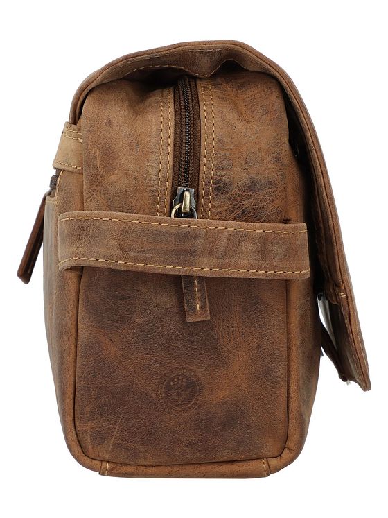 Greenburry Vintage Kultur-taske Læder 27 cm