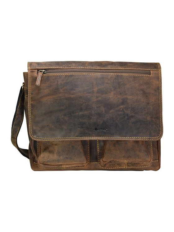 Greenburry Vintage Messenger læder 35 cm