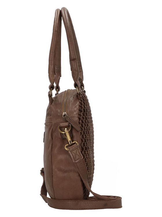 Greenland Nature Femi & Nine skuldertaske i læder 34 cm