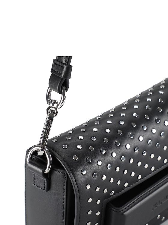 Karl Lagerfeld Ikon Skuldertaske Læder 26.5 cm Karl Lagerfeld Ikon Skuldertaske Læder 26.5 cm