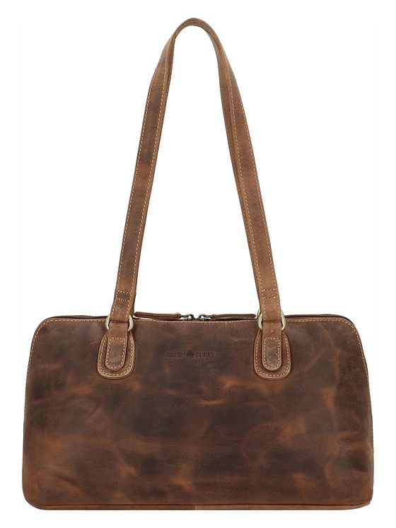 Greenburry Vintage Skuldertaske S Læder 37 cm