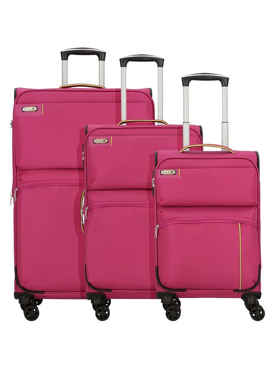 d & n Travel Line 6704 4-hjulet kuffertsæt 3 stk.