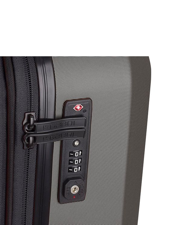 Gabol Montreal 4 hjul Kuffert 3-delt med strækfold