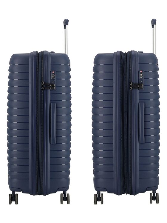 d & n Travel Line 4500 4 hjul Trolley L 75 cm med strækfold