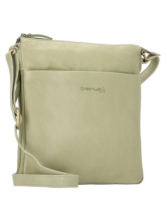 Greenland Nature Nature-skuldertaske i læder 28 cm Greenland Nature Nature-skuldertaske i læder 28 cm