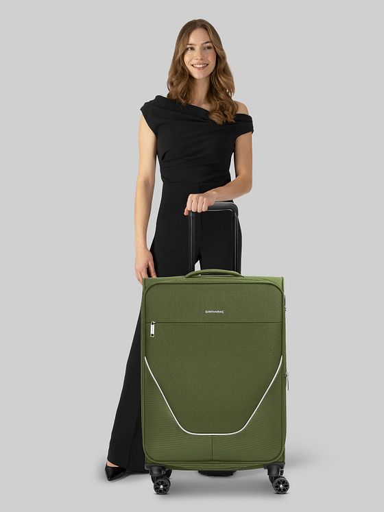 Stratic taska 4-hjuls trolley M 65 cm med ekspansionsfold Stratic taska 4-hjuls trolley M 65 cm med ekspansionsfold