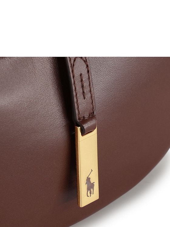 POLO RALPH LAUREN Polo ID Skuldertaske Læder 26 cm