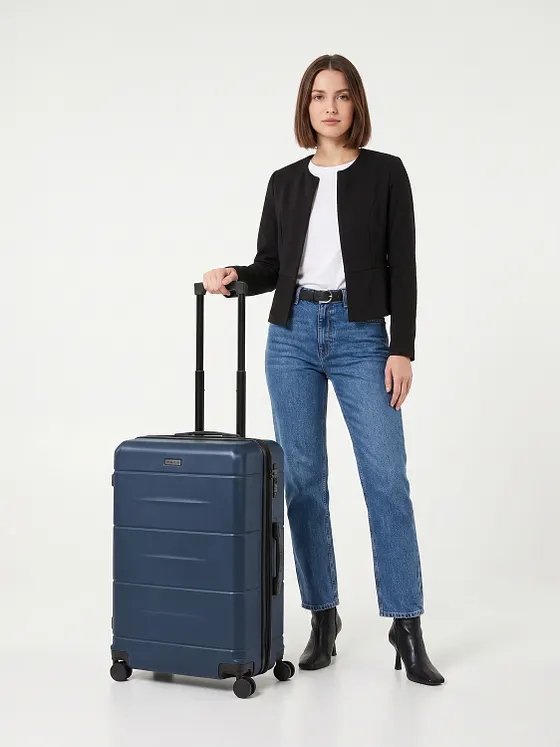 Police London 4 ruedas Trolley 74 cm Con asa expansible Police London 4 ruedas Trolley 74 cm Con asa expansible