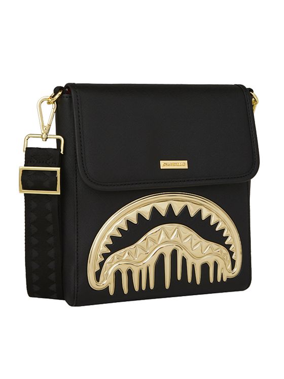 Sprayground Gold and Dangerous Skuldertaske 25 cm