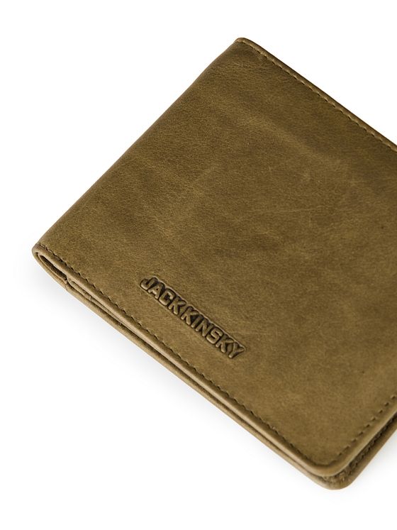 Jack Kinsky Aruba Pung RFID-beskyttelse Læder 12 cm